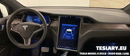 Tesla Model S/X temperert glassskjermbeskytter