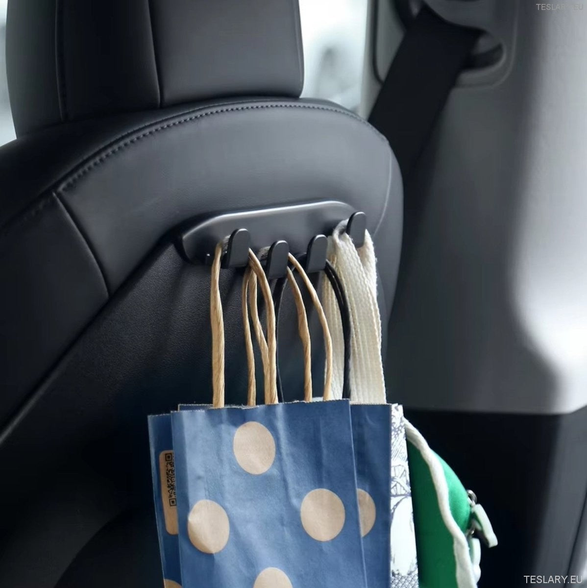 Tesla Model 3/Y Multi Hooks for baksiden av sjåføren og eller passasjerseter