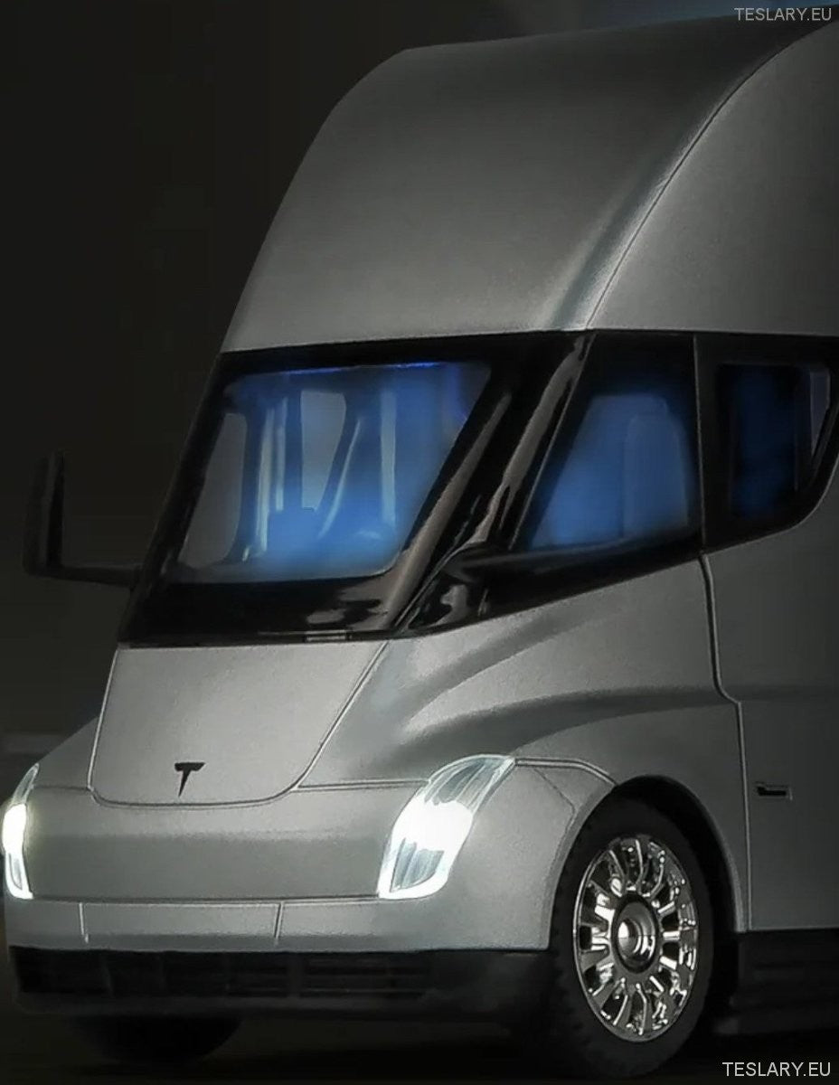 Tesla Semi Trailer Truck Collectors 1:24 Uoffisiell versjon