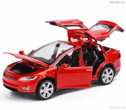 Tesla Model Model X 1:24 Skalamodell Uoffisiell versjon