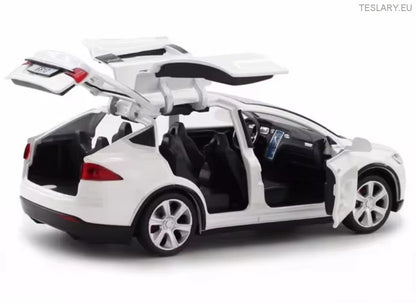 Tesla Model Model X 1:24 Skalamodell Uoffisiell versjon