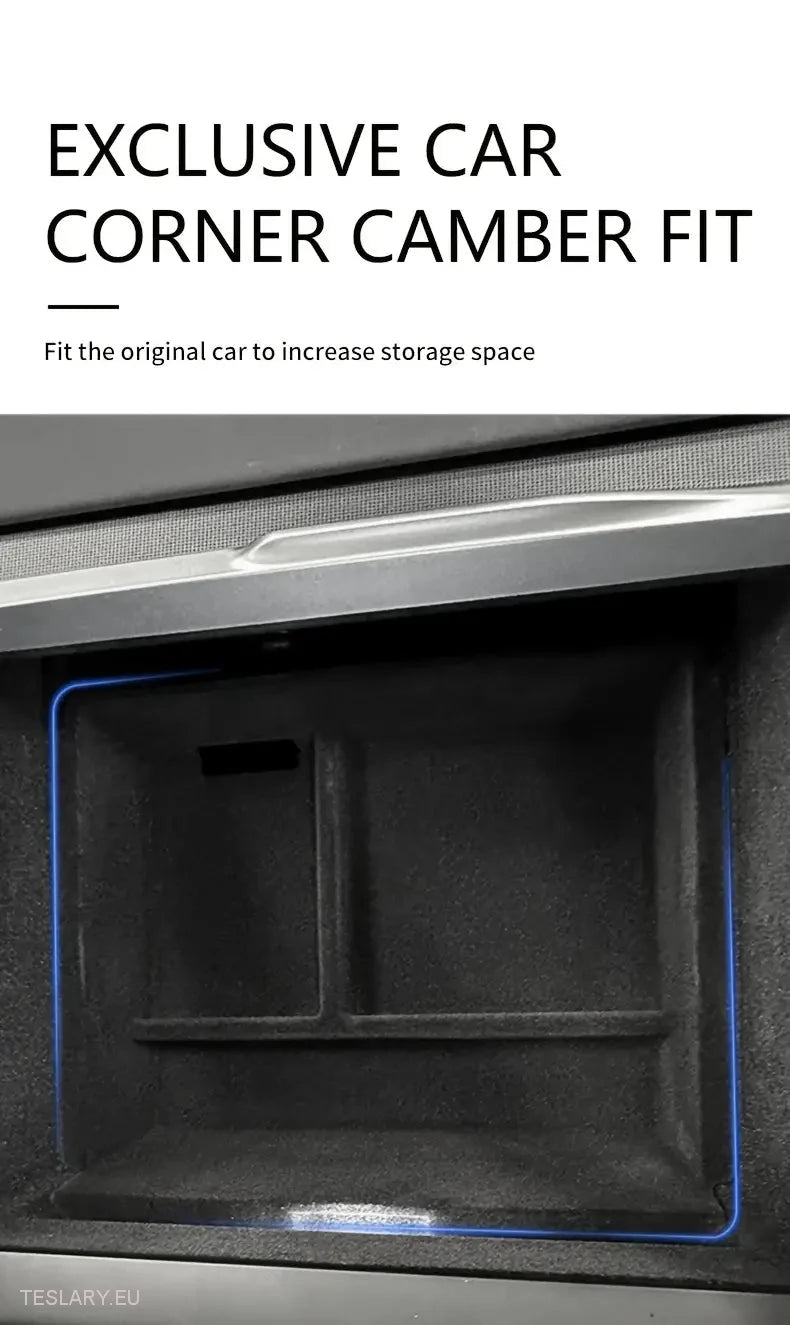 Tesla Model 3+ Highland Center Console Trays Front & Bak -arrangører