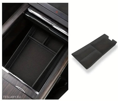 Tesla Model S/x 2022 - 2024 LHD Central Console Storage Organizer