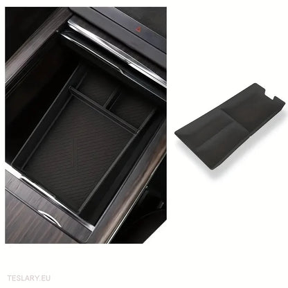 Tesla Model S/x 2022 - 2024 LHD Central Console Storage Organizer