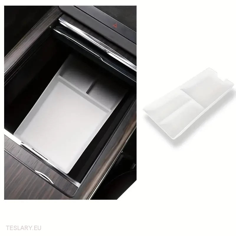 Tesla Model S/x 2022 - 2024 LHD Central Console Storage Organizer