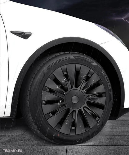 Tesla Model Y 19" Heldekkende hjulkapsler i sports- og ytelsesstil