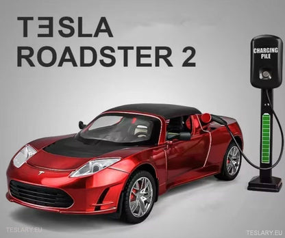 Original Tesla Roadster Model Car 2012 1:24 Uoffisiell versjon