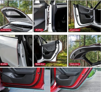 Premium Sound Proofing Strip Kits for Tesla Model Y , Model Y Juniper Standard / Premium & Tesla Model 3 and Model 3 Highland