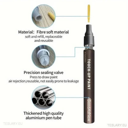 Alloy Wheel Touch Up Paint in Silver , Grey, Matte Black and Shiny Black - TESLARY Tesla Shop Accessories Europe Nederlands Ireland Deutschland Espana Alicante France Italia