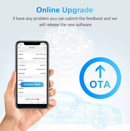Wireless CarPlay Android Auto Smart Dongle for All Cars