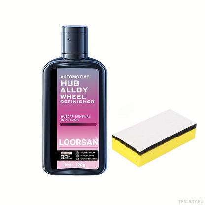 Automotive Hub Wheel Refinisher, Alloy Wheel Scratch Repair Paste, Car Maintenance Polishing Cream for Rust & Scale Removal - TESLARY Tesla Shop Accessories Europe Nederlands Dublin Cork Ireland Deutschland Espana Alicante France Italia