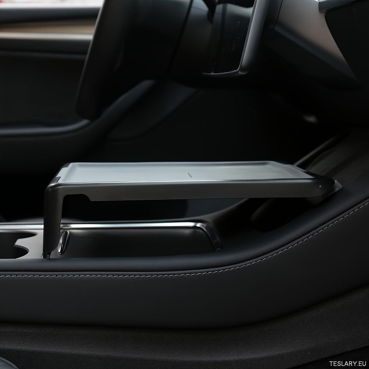 Center Console Tray for Tesla Model 3 / Y Black - TESLARY Tesla Shop Accessories Europe Nederlands Ireland Deutschland Espana Alicante France Italia