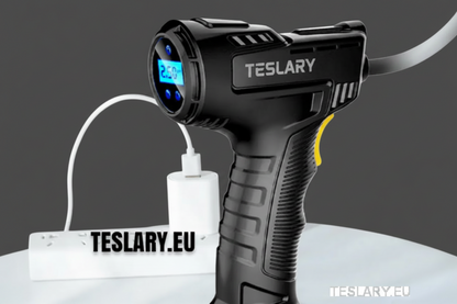 Cordless Battery Powered Tyre Compressor Gun Type for Tesla Model 3 Y S X - TESLARY Tesla Shop Accessories Europe Nederlands Dublin Cork Ireland Deutschland Espana Alicante France Italia