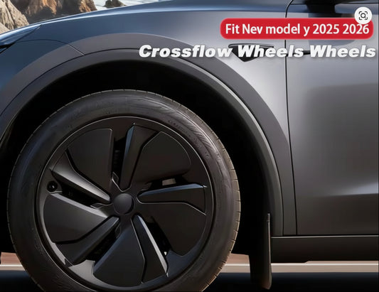 Crossflow Wheel Covers Replacement For Tesla Model Y Juniper 19 - TESLARY Buy Tesla Shop Accessories Europe Nederlands Dublin Cork Ireland Deutschland Espana Iceland Finland France Italia