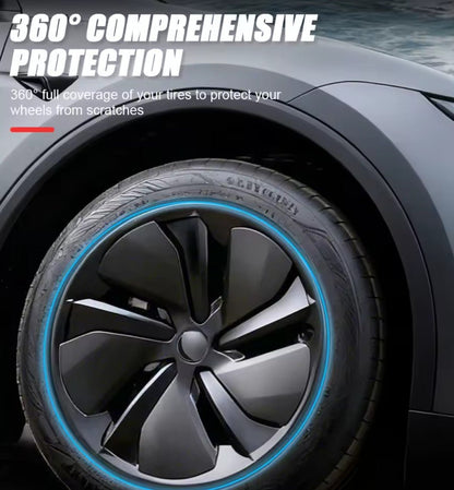 Crossflow Wheel Covers Replacement For Tesla Model Y Juniper 19 - TESLARY Buy Tesla Shop Accessories Europe Nederlands Dublin Cork Ireland Deutschland Espana Iceland Finland France Italia