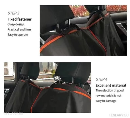 Robust hundebilsete deksel for baksete egnet for Tesla 3, Y&S & Other EVS