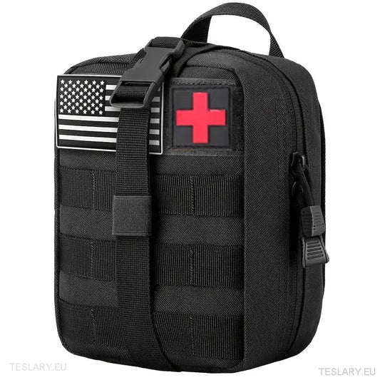Emergency Medical First Aid Pouch ( Empty ) - TESLARY Tesla Shop Accessories Europe Nederlands Dublin Cork Ireland Deutschland Espana Alicante France Italia