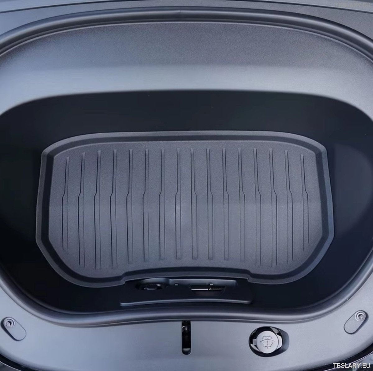 Front & Rear TPE Storage Mats for Tesla Model 3 Highland ( 2 ) - TESLARY Tesla Shop Accessories Europe Nederlands Dublin Cork Ireland Deutschland Espana Alicante France Italia