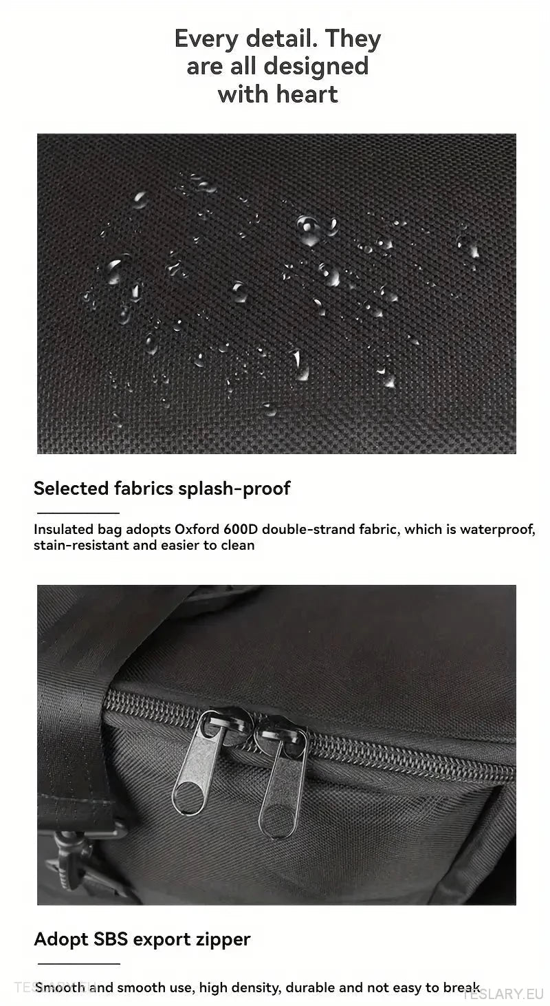 Frunk Storage / Cooler Bags & Organiser for Tesla Model 3 / Y - TESLARY Tesla Shop Accessories Europe Nederlands Dublin Cork Ireland Deutschland Espana Alicante France Italia