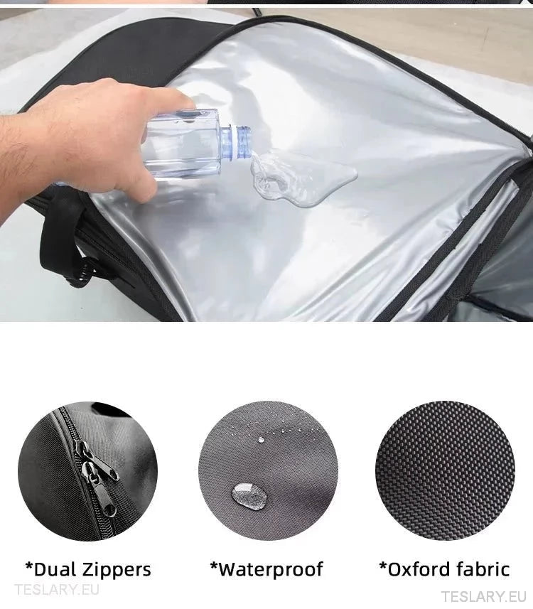 Frunk lagring/kjøligere vesker og arrangør for Tesla Model 3/y
