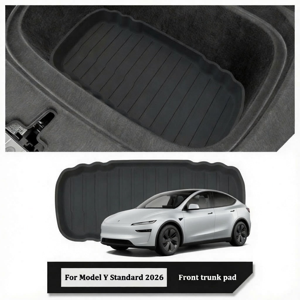 TESLA MODEL Y STANDARD FRUNK TRUNK MATS