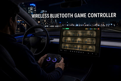 Wireless Gaming Controller Suitable for Tesla Model 3 , Model Y , Model 3 Highland or Model Y Juniper ( Rechargable )