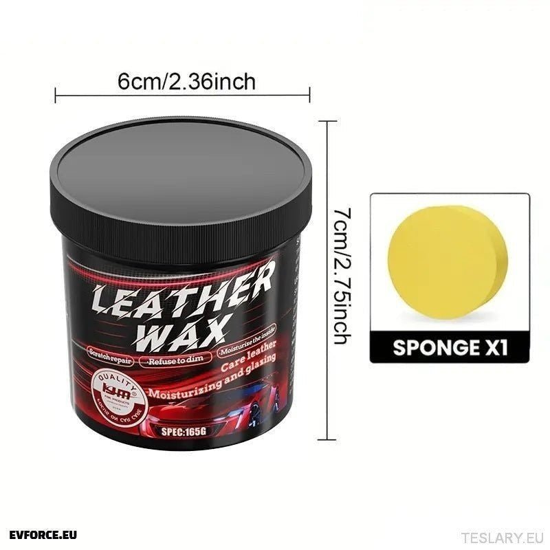 Leather Wax Protection Cream - TESLARY Tesla Shop Accessories Europe Nederlands Ireland Deutschland Espana Alicante France Italia