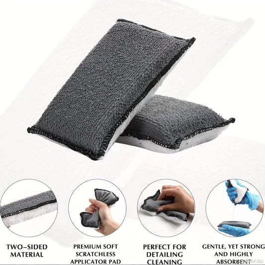 Luxury car upholstery cleaning sponge set, seat and exterior care washing block, cloth set - TESLARY Tesla Shop Accessories Europe Nederlands Ireland Deutschland Espana Alicante France Italia