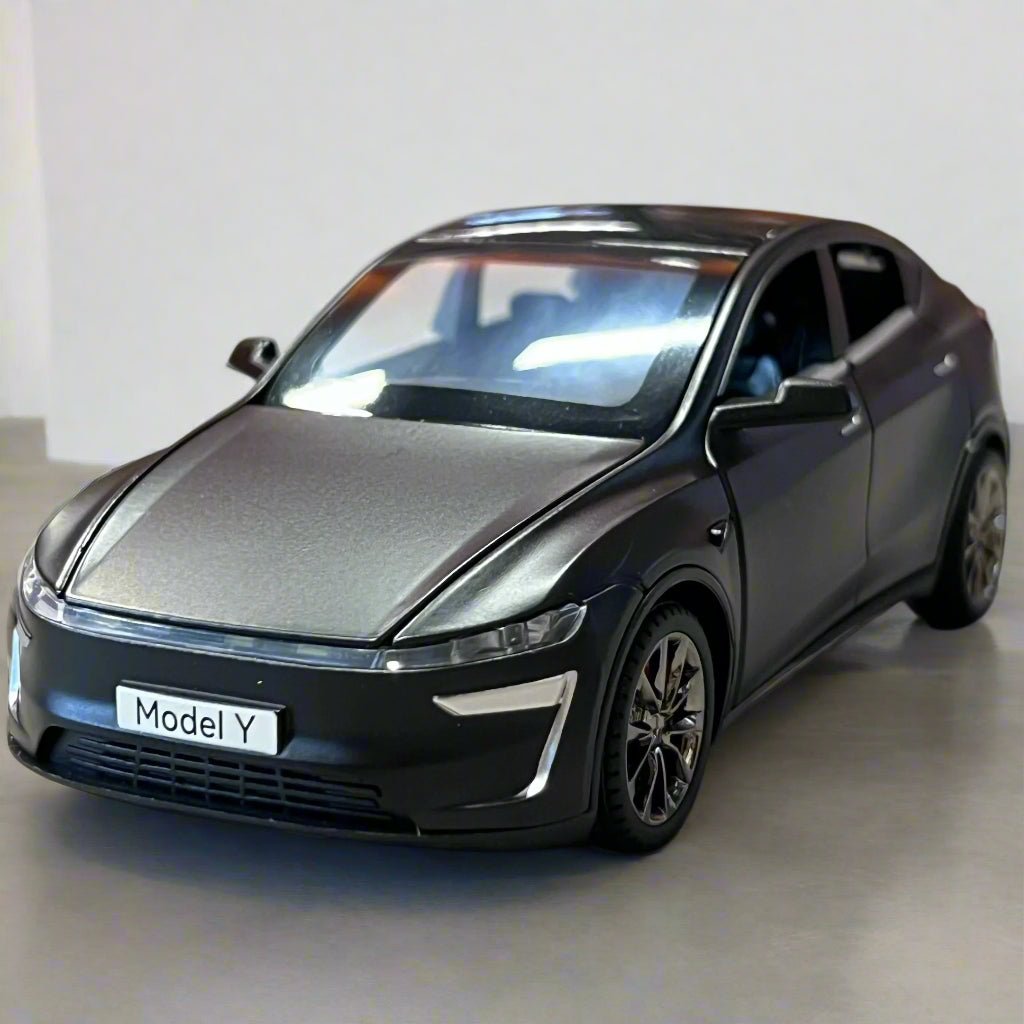 Tesla Model Y Juniper Model Car for Children and Collectors 1 32 Scale