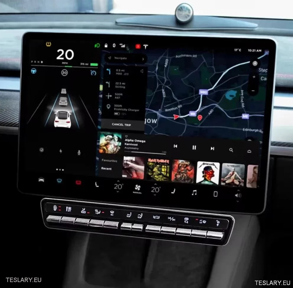 Multi -funksjon fysiske knapper for Tesla Model 3/y