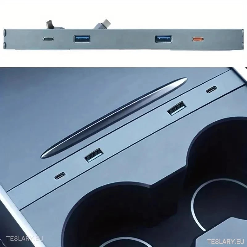 Multiport USB Expansion Hub for Tesla 3/y