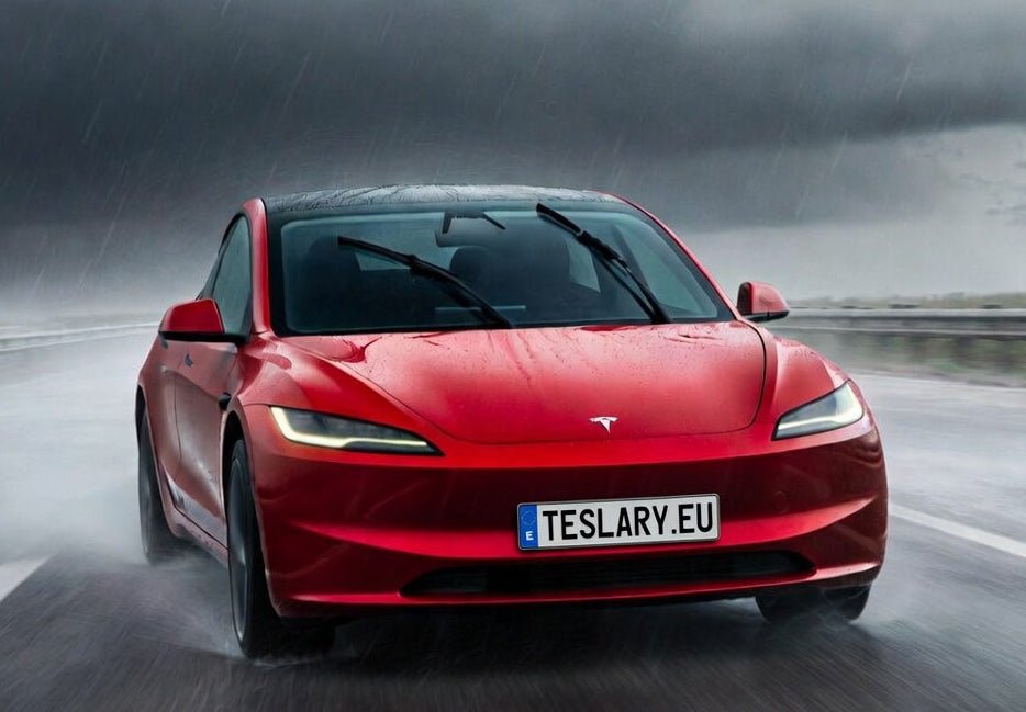 TESLA MODEL 3 HIGHLAND JUNIPER REPLACEMENT WIPER BLADES LEFT AND RIGHT DRIVER PASSENGER RHD LHD NATURAL RUBBER BEST QUALITY BEST PRICE IRELAND EUROPE GENUINE SAVINGS