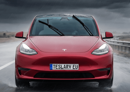 TESLA MODEL Y REPLACEMENT WIPER BLADES LEFT AND RIGHT DRIVER PASSENGER RHD LHD NATURAL RUBBER BEST QUALITY BEST PRICE IRELAND EUROPE GENUINE SAVINGS