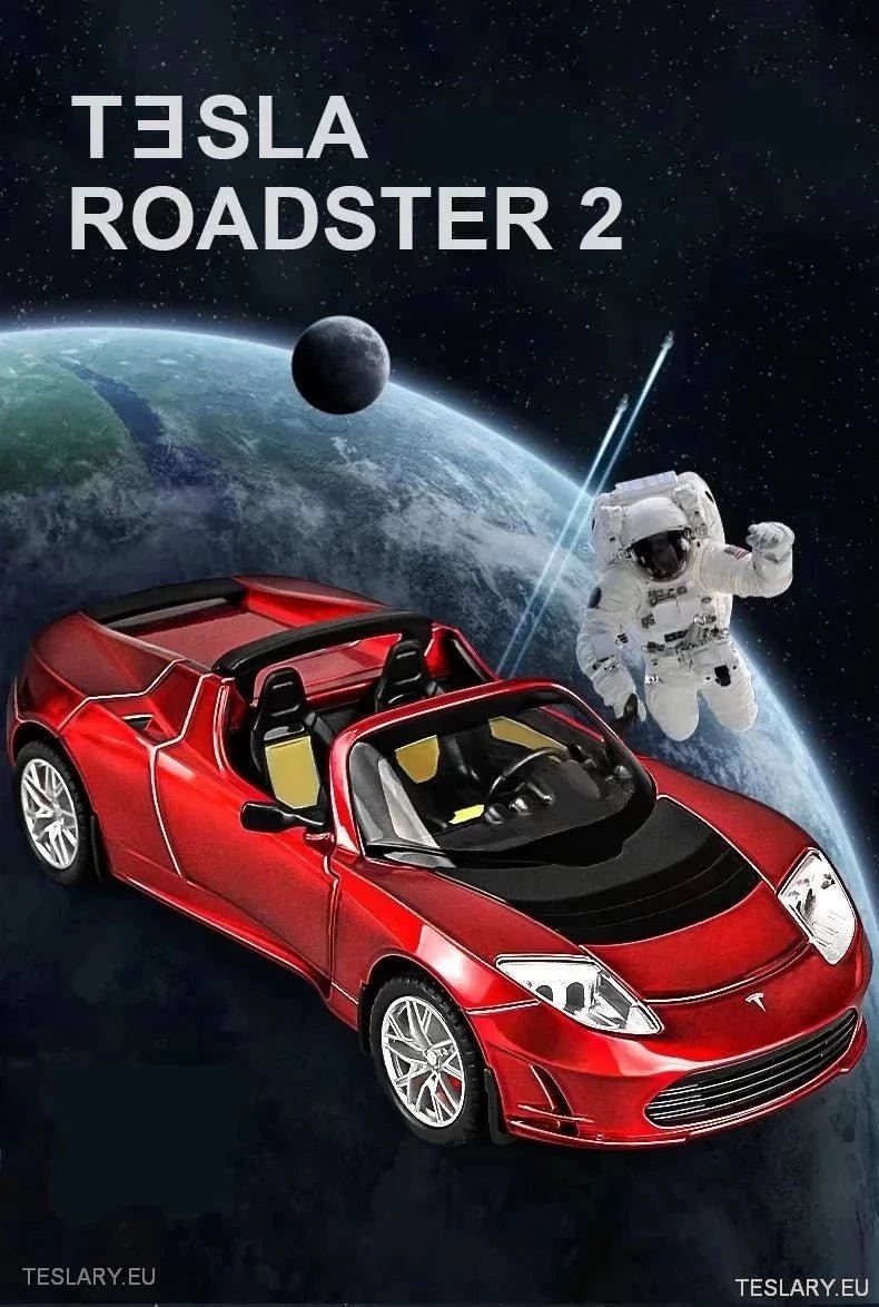 Original Tesla Roadster Model Car 2012 1:24 Unofficial Version - TESLARY Tesla Shop Accessories Europe Nederlands Ireland Deutschland Espana Alicante France Italia