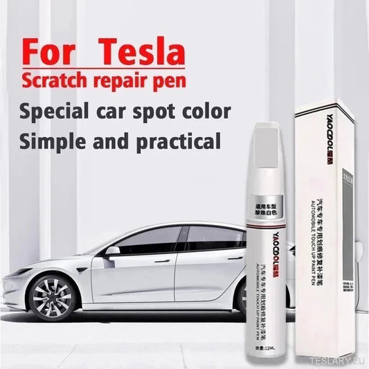 Paint Touch Up Pens in Tesla Colours 12ml - TESLARY Tesla Shop Accessories Europe Nederlands Ireland Deutschland Espana Alicante France Italia