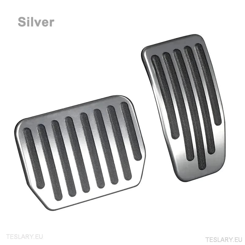 Performance Upgrade Tesla 3 / Y Non Slip Aluminium Foot Pedals - TESLARY Tesla Shop Accessories Europe Nederlands Ireland Deutschland Espana Alicante France Italia