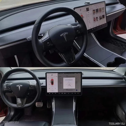 Premium Dashboard -omslag for Tesla 3/Y