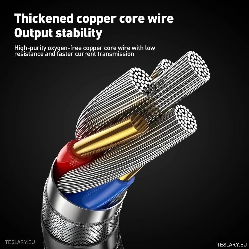 Premium USB - C Cables for Apple and Android Phones - Tesla Y/3X/S - TESLARY Tesla Shop Accessories Europe Nederlands Dublin Cork Ireland Deutschland Espana Alicante France Italia