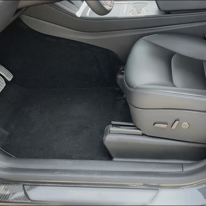 Tesla Model 3/Y Center Console Side PU Leather Protector