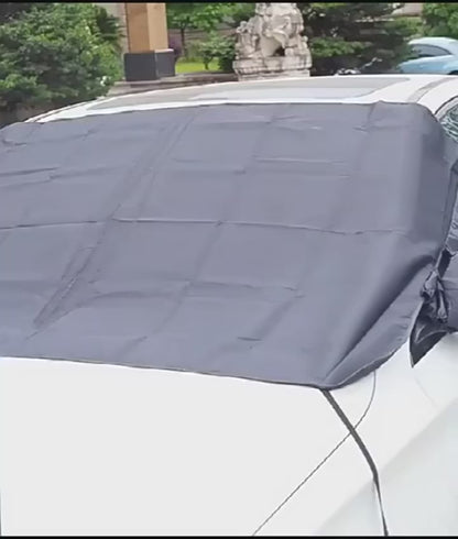 Windshield Snow & Weather Cover for your Tesla Model 3 or Tesla Model Y also Suitable for BYD , MG4 and VW ID4