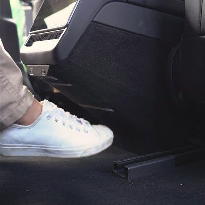 Tesla Model 3+ Highland baksparkpanel PU -skinn for bakkonsoll