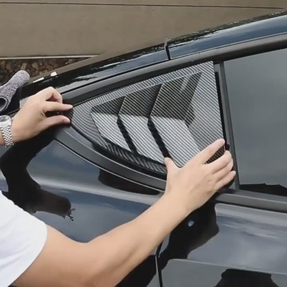 Tesla Sports Style Bac Side Windows Splitter/Spoiler (2 stykker)