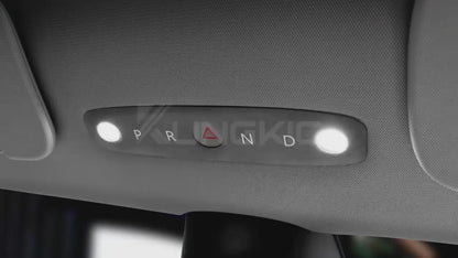 Kuppel/kart lysdeksel for Tesla 3 Highland