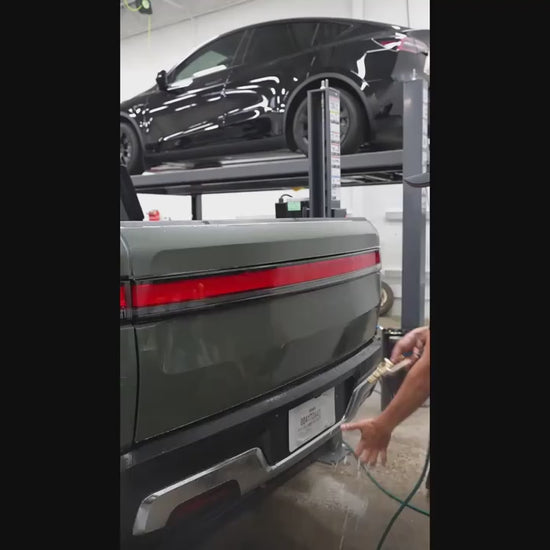 TPU Front Headlights  Bar Film Black Smoked Tint for Tesla Model Y Juniper 2025