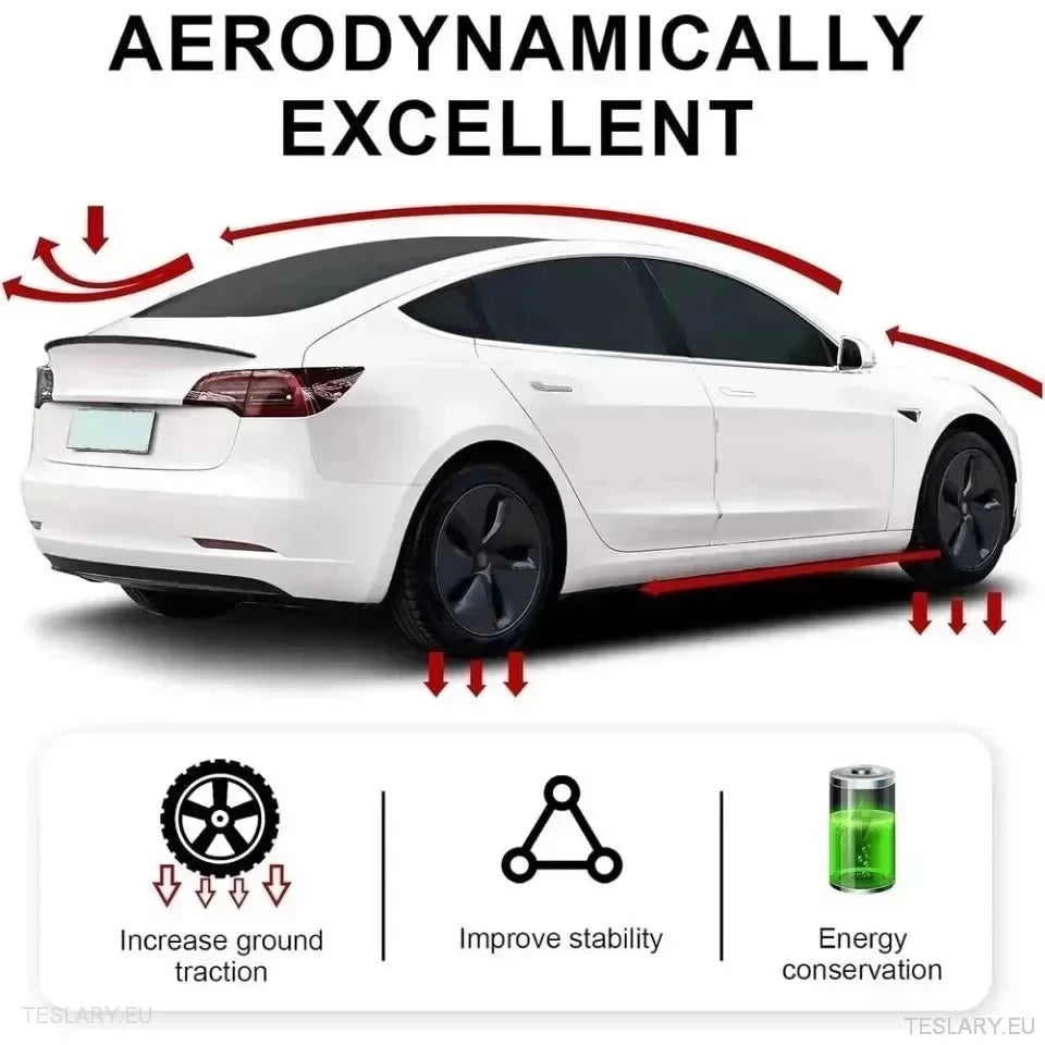 Bakstamme spoiler for Tesla Model 3 2019 - 2023