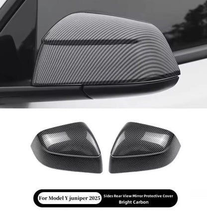 Side Rearview Protective Mirror Covers for Tesla Model 3 / Y & Model 3 Highland and Model Y Juniper - TESLARY Tesla Shop Accessories Europe Nederlands Dublin Cork Ireland Deutschland Espana Alicante France Italia