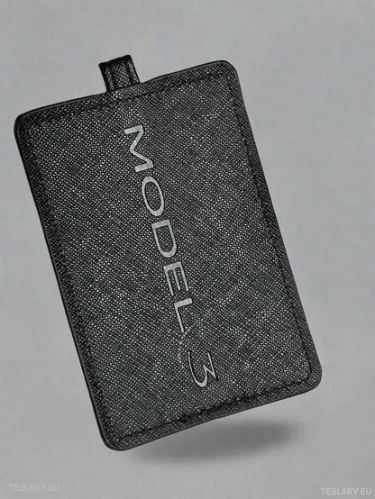 Modern nøkkel case cover med Tesla Model 3 -logo