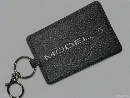 Modern nøkkel case cover med Tesla Model 3 -logo
