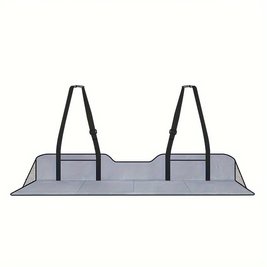 SUV Camping Bed Seat Extension Headboard & Support for Comfortable Sleep in your Tesla Model Y- Buy from Europes TESLARY.EU