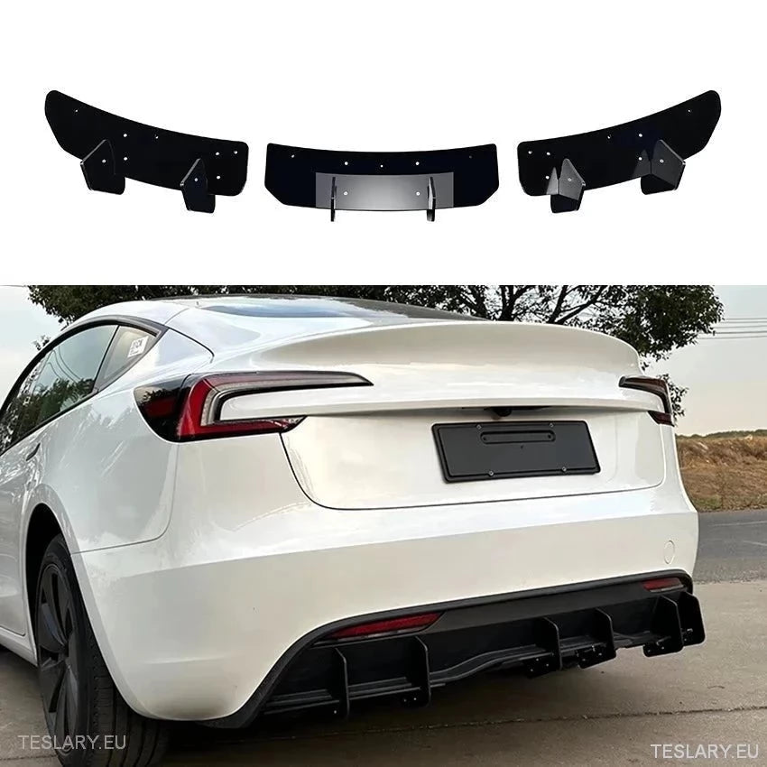Tesla 3 Highland Back Bumper Diffuser Body Kit